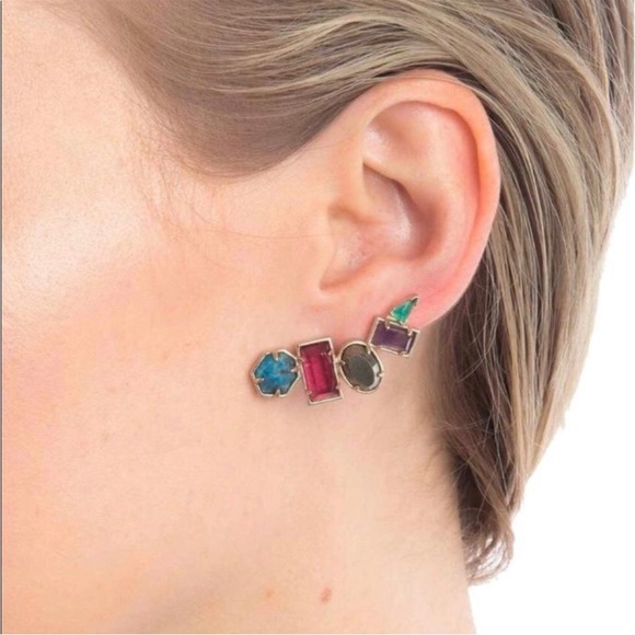 Kendra Scott Frankie Ear Climber Earrings - Picture 2 of 11
